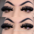 dicke flauschige russische Wimpern 25 mm russischer Nerz Wimpern